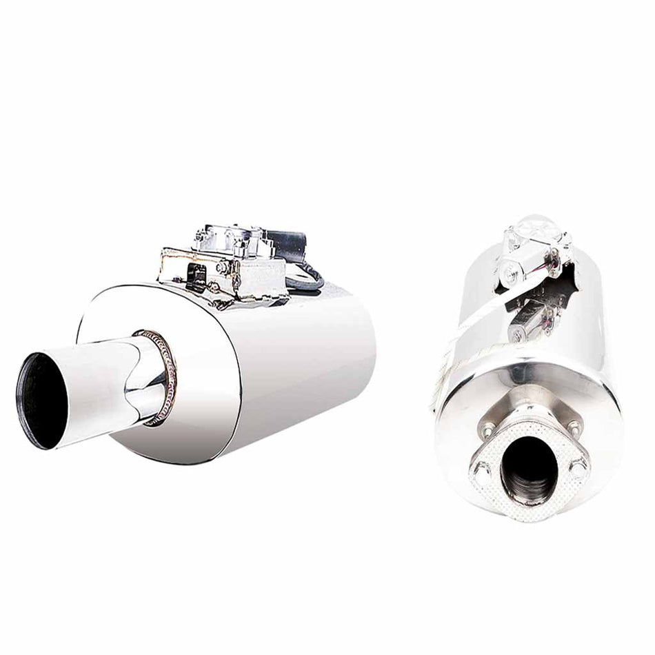 2.5 Inch Inlet Oval Varex Muffler **** Special Order Item ****