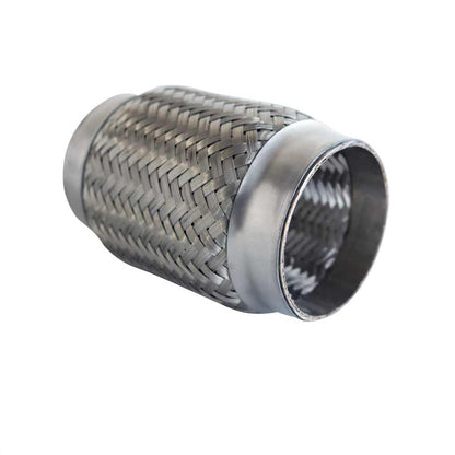 Stainless Steel Braided Exhaust Flex Pipe Joints - Available in Various Sizes and Lengths