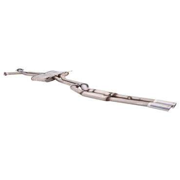 Holden Commodore VT VX VY VZ V8 Sedan Twin 3 Inch Catback Exhaust Hotdog Rear - Raw 409