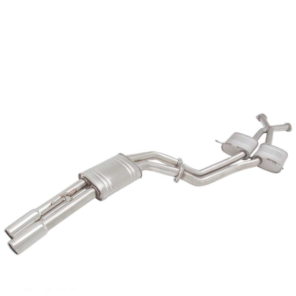 Holden Statesman WH WK WL XFORCE Twin 2.5" Catback Exhaust Hotdog Rear Raw 409