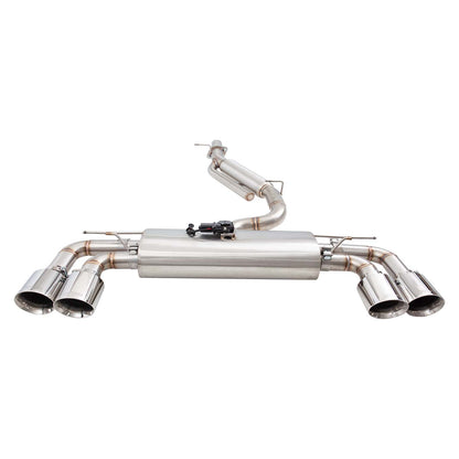 VW GOLF R MK7 Varex Valved Cat Back Exhaust System