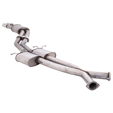 Holden Commodore VT VX VY VZ V8 Ute XFORCE Twin 3 Inch Catback Exhaust - Raw 409