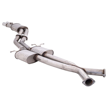 Holden Commodore VT VX VY VZ V8 Ute XFORCE Twin 3 Inch Catback Exhaust - Raw 409