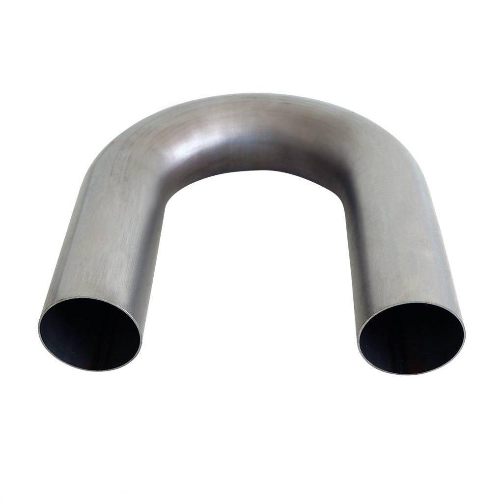 Exhaust Pipe Mandrel Bend 3 1/2 Inch (89mm OD) 180 Degree Mild Steel