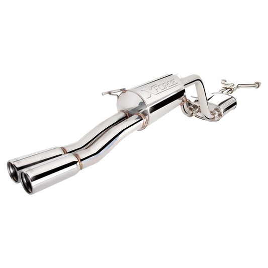 FG Falcon V8 Ute Twin 2.5Inch Raw 409 Cat Back Exhaust System
