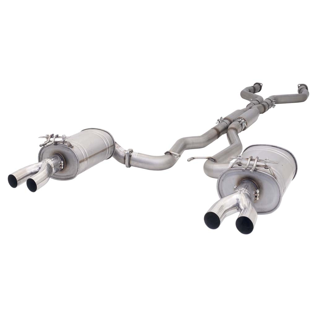 Holden HSV GTS GEN-F 2013 - 2017 XFORCE Twin 3 Inch Catback System - Raw 409