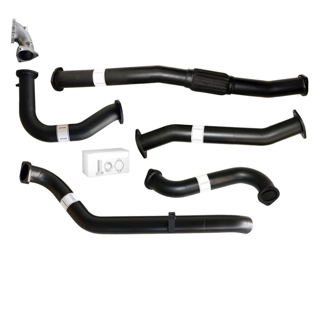 Nissan Patrol Y61 GU 4.2L TD42 Ute 3 Inch Turbo Back Exhaust Cast Dump 1996 - 2006 (Does not suit Coil Tower Braces)