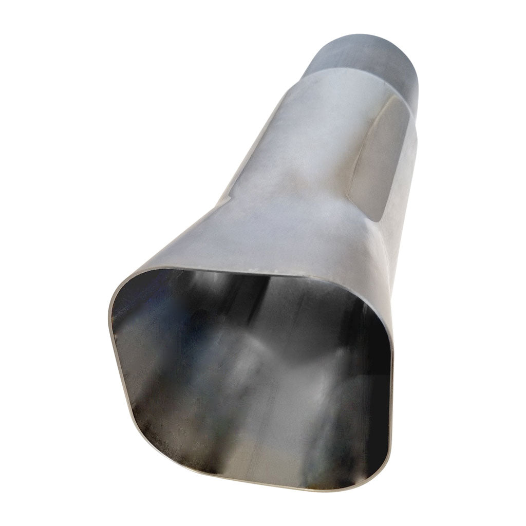 Exhaust Collector Stainless Steel 4 Into 1 In 47mm Out 76mm ID 300mm Long