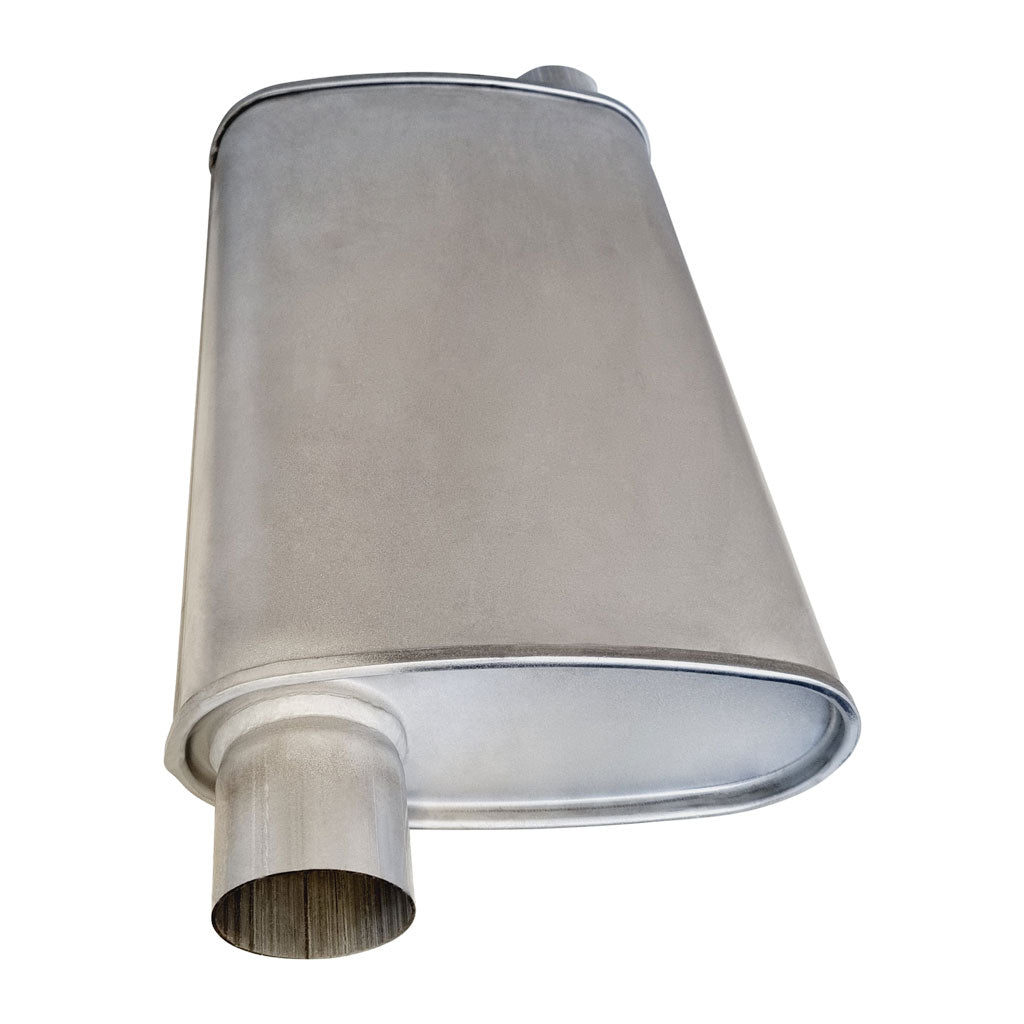 10" x 4" Offset/Offset Configurations Mufflers | Aluminised | Select Your Size Length and Internal Options