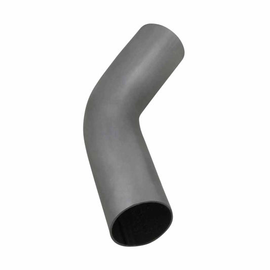 Exhaust Pipe Mandrel Bend 2 1/4 Inch (57mm OD) 45 Degree Aluminised Steel