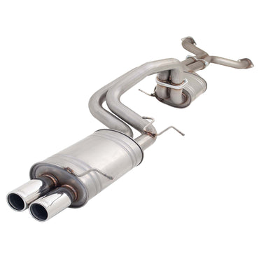 Ford Falcon BA BF XR8 Sedan XFORCE Twin 2.5 Inch Catback Exhaust - Raw 409
