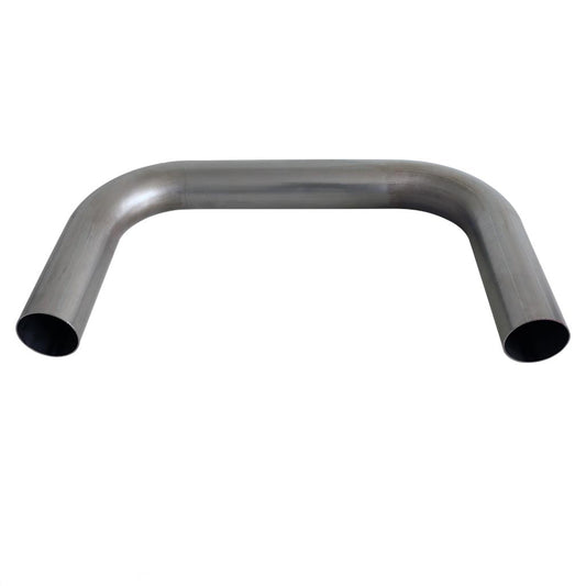 Exhaust Pipe Double Mandrel Bend 2 1/2 Inch (63.5mm OD) 90 Degree Mild Steel