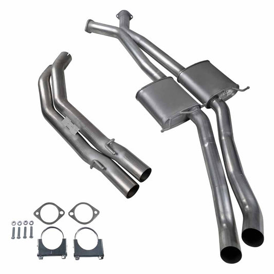 Holden Commodore VT VX VY VZ V8 Ute Twin 3 Inch Exhaust With Rear Tailpipe