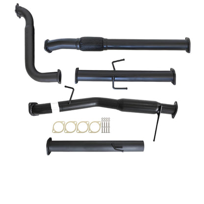 Mitsubishi Triton MN 7/2009 - 1/2015 2.5L 4D56 3 Inch Turbo Back Exhaust