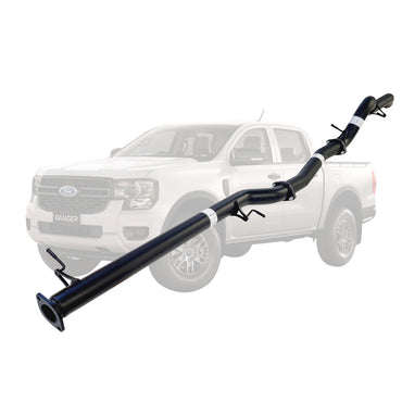 Ford Ranger Next Gen 2022 Onwards 2L BI-Turbo 3 Inch DPF Back Exhaust Not For ADBLUE models (Requires tunning After Fitment)
