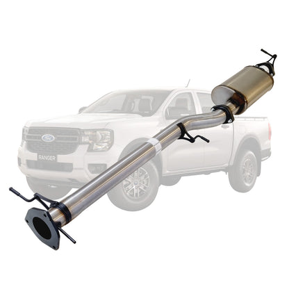 Ford Ranger Next Gen 2022 Onwards 3L V6 TD 3 Inch DPF Back Exhaust