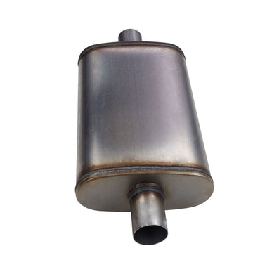 10" x 4" Centre/Centre Configurations Mufflers | Stainless 409 | Select Your Size Length and Internal Options