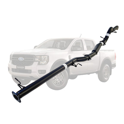 Ford Ranger Next Gen 2022 Onwards 2L BI-Turbo 3 Inch DPF Back Exhaust Not For ADBLUE models (Requires tunning After Fitment)