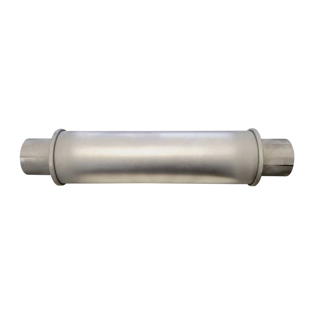 4" Round Centre/Centre Configurations Universal Mufflers | Aluminised | Select Your Size Length and Internal Options