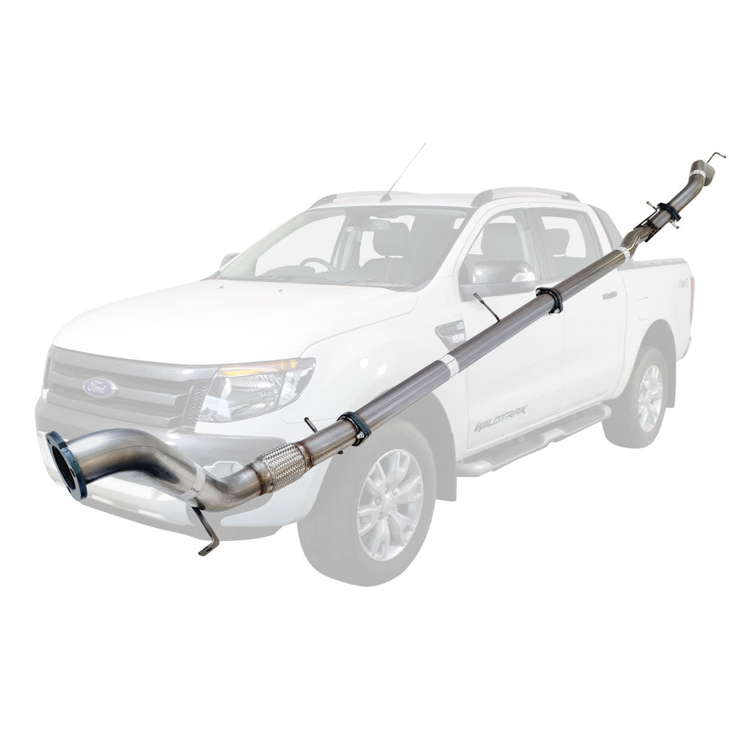 Ford Ranger PX 2011-2016 3.2L 3 Inch Turbo Back Exhaust System