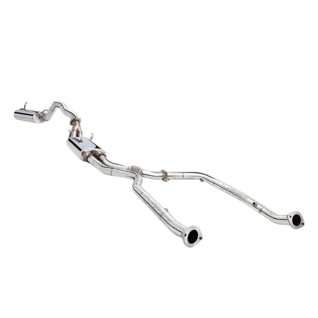 Patrol Y62 Wagon 5.6L V8 Petrol 3" Catback Exhaust Varex Centre - Polished SS