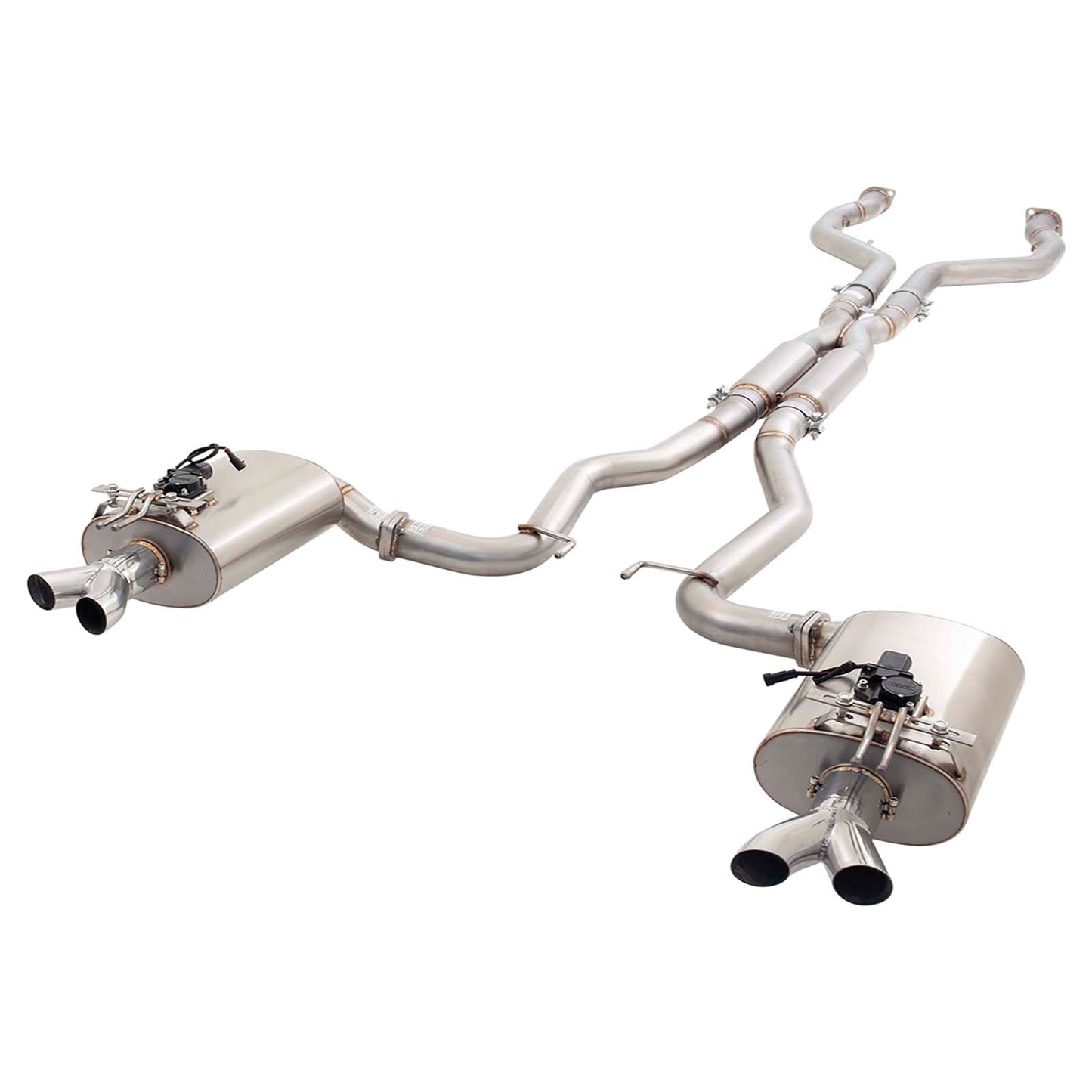 HSV GTS GEN-F 2013 2017 XFORCE Twin 3" Catback System Varex Rears Polished SS