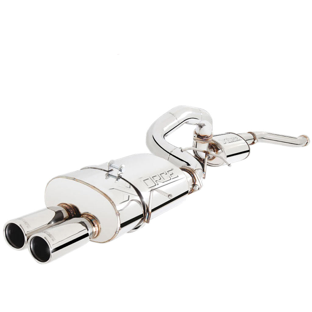 Ford Falcon BA BF XR6 Turbo Sedan XFORCE Full Exhaust 4" To 3.5" Polished SS