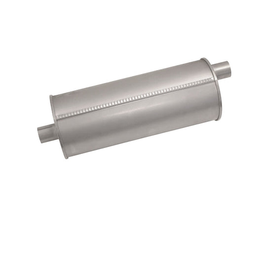 7" Round Offset/Offset Configurations Universal Mufflers | Aluminised | Select Your Size Length and Internal Options