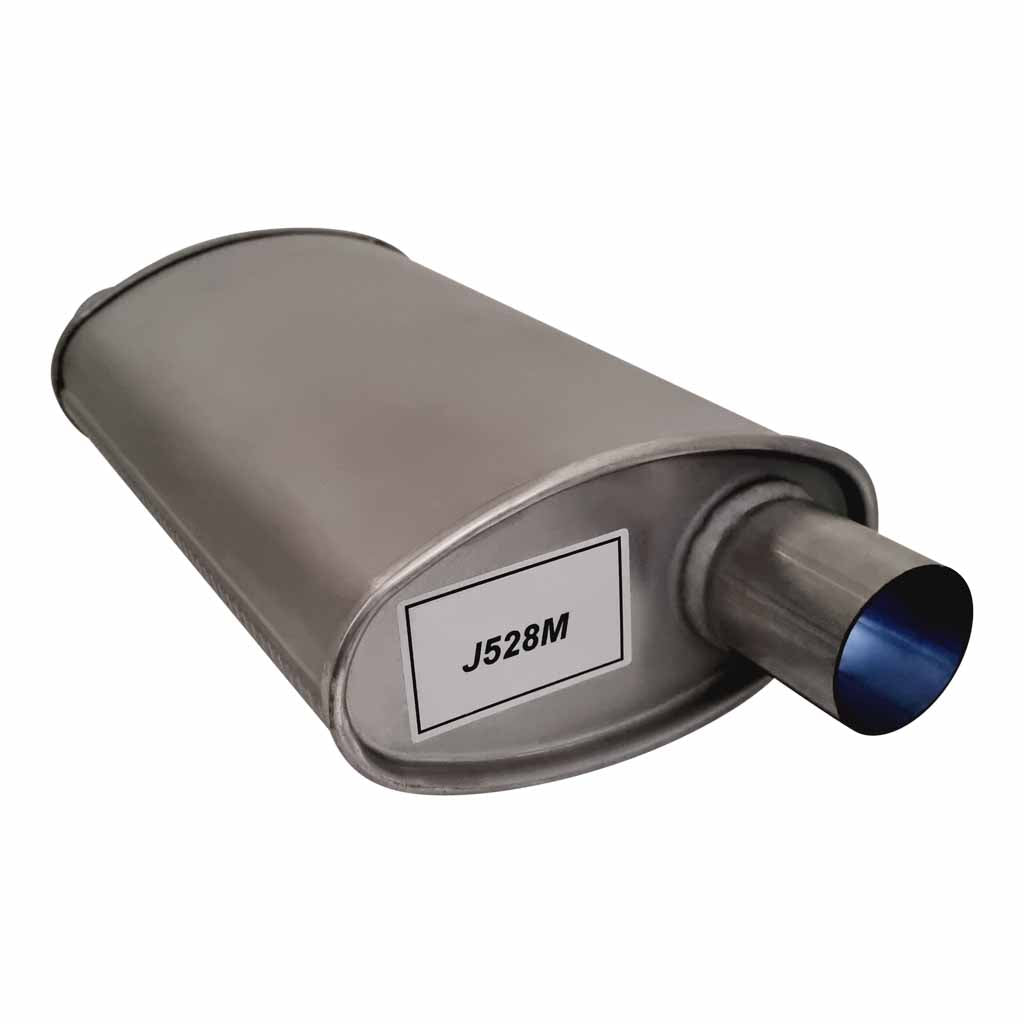 8" x 4" Offset/Offset Configurations Mufflers | Aluminised | Select Your Size Length and Internal Options