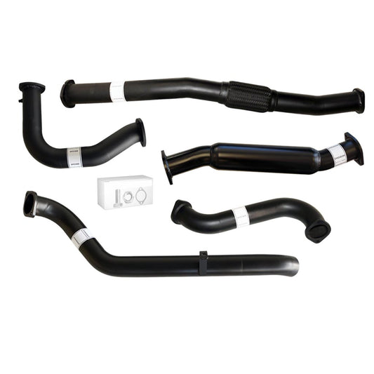 Nissan Patrol Y61 GU 4.2L TD42 Ute 3 Inch Dump Pipe Back Exhaust 1996 - 2006 (Does not suit Coil Tower Braces)