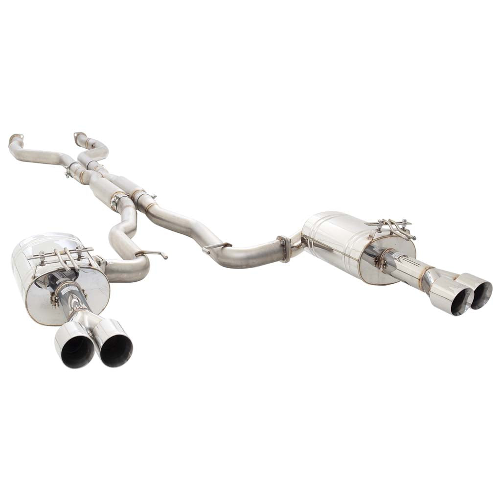 Holden Commodore VE VF Ute XFORCE Twin 3 Inch Catback Exhaust - Polished SS