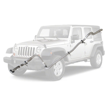 Jeep Wrangler JK 2007-2010 2.8L CRD 3 Inch Turbo Back Exhaust *** Limited Stock Made To Order ****