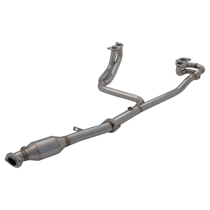 Subaru Impreza 2.LTR(Non Turbo)4-2-1Header Matte Finish Stainless With Metallic Cats