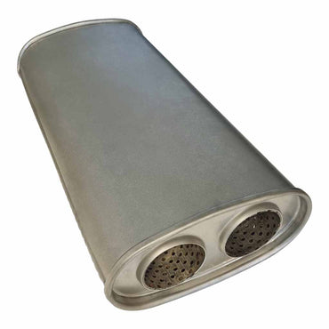 8" x 4" Centre/Dual Configurations Mufflers | Aluminised | Select Your Size Length and Internal Options