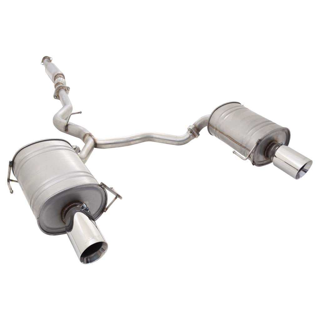 Subaru Liberty 3L (Non Turbo) 2004-09 XFORCE 2.5 Inch Catback Exhaust - Raw 409
