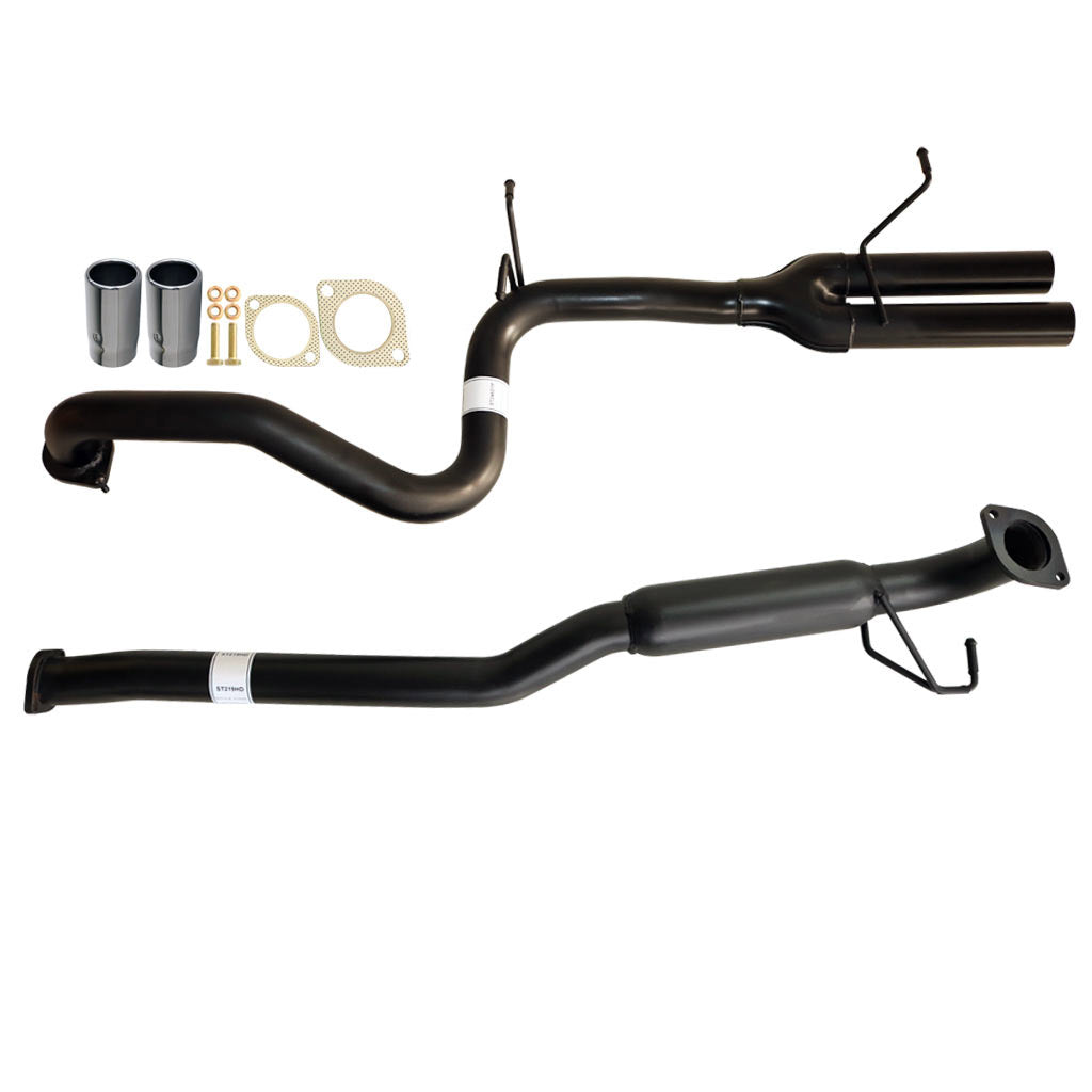 Falcon FG XR6 Sedan 2.5 Inch Catback Exhaust System Hotdog & Tailpipe With Tips