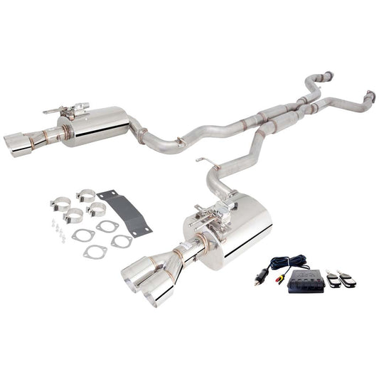 Holden VE/VF Commodore UTE V8 409 Twin 3Inch Varex Valved Cat Back System