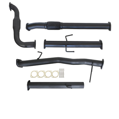 Mitsubishi Triton MN 7/2009 - 1/2015 2.5L 4D56 3 Inch Turbo Back Exhaust