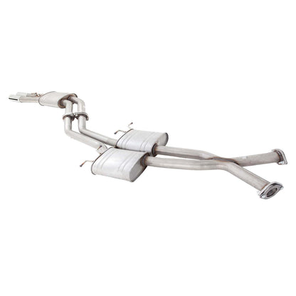 Holden Commodore VT VX VY VZ Ute XFORCE Twin 2.25 Inch Catback Exhaust - Raw 409