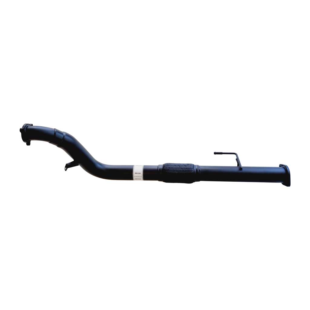 3" Aluminised Interchangeable Dump Pipe Without Cat To Suit Toyota Hilux 3.0L KUN 26 Series Ute 2005-On