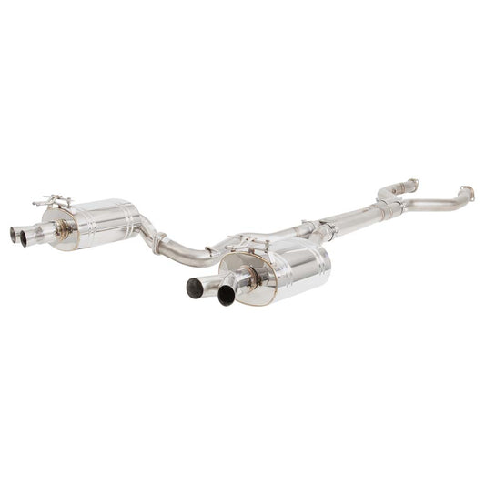 HSV VF Sedan Straight Pipe Center Twin 3Inch 304 SS Cat Back