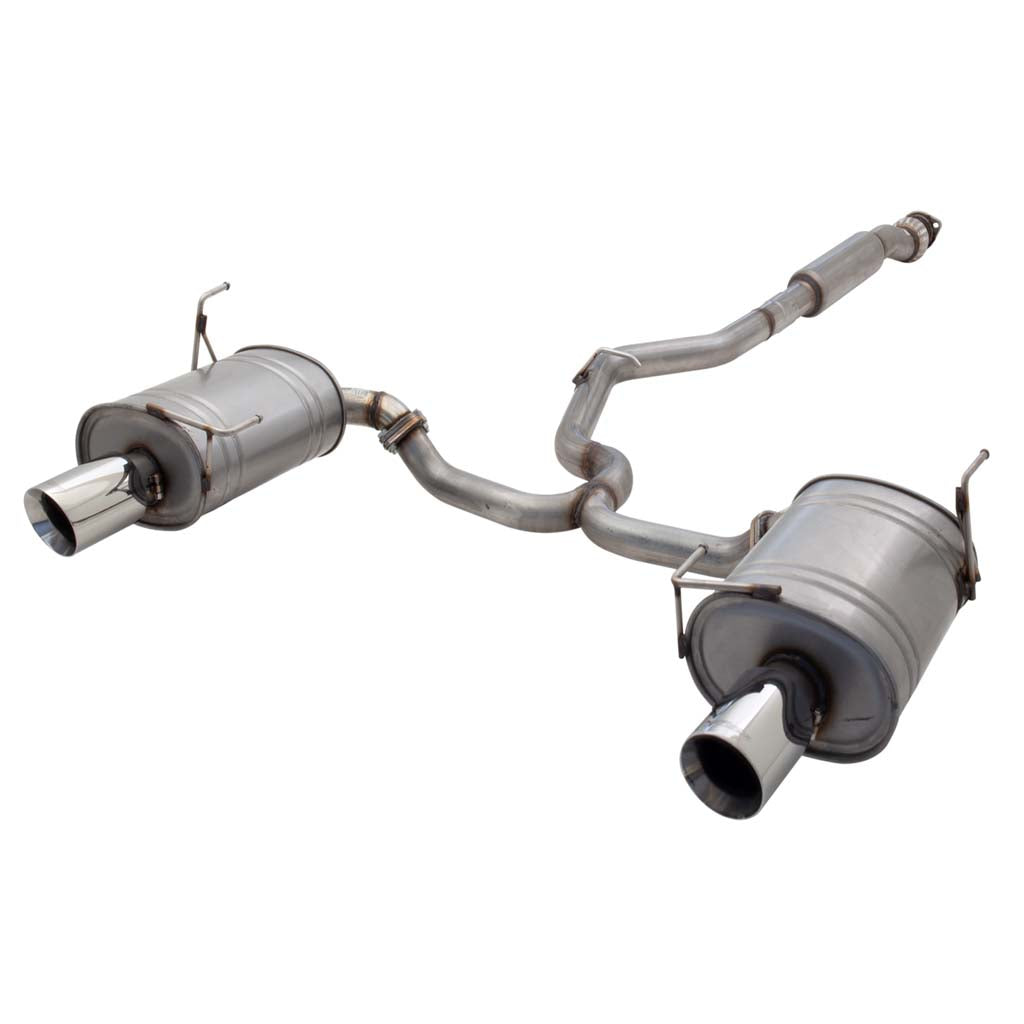 Subaru Impreza Sedan 2008 - December 2011 XFORCE 2.5" Catback Exhaust - Raw 409