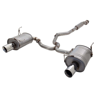 Subaru Impreza Sedan 2008 - December 2011 XFORCE 2.5" Catback Exhaust - Raw 409