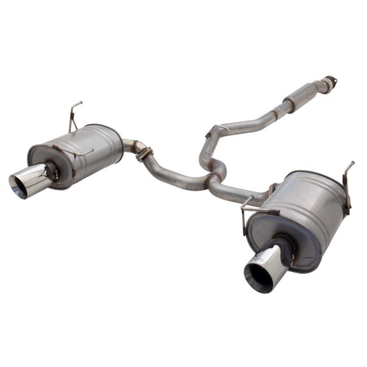 Subaru Impreza Sedan 2008 - December 2011 XFORCE 2.5" Catback Exhaust - Raw 409