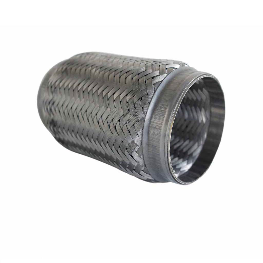 Stainless Steel Braided Exhaust Flex Pipe Joints - Available in Various Sizes and Lengths