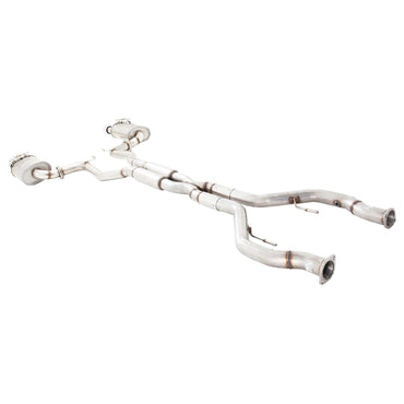 Holden Commodore VE VF Sedan XFORCE Twin 3 Inch Catback Exhaust - Raw Finish 409