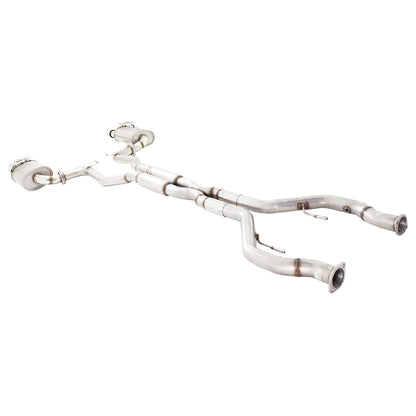 Holden Commodore VE VF Sedan XFORCE Twin 3 Inch Catback Exhaust - Raw Finish 409