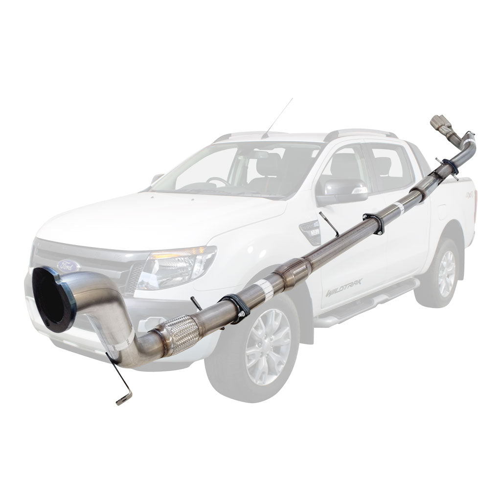 Ford Ranger PX 2011-2016 3 Inch Turbo Back Exhaust System