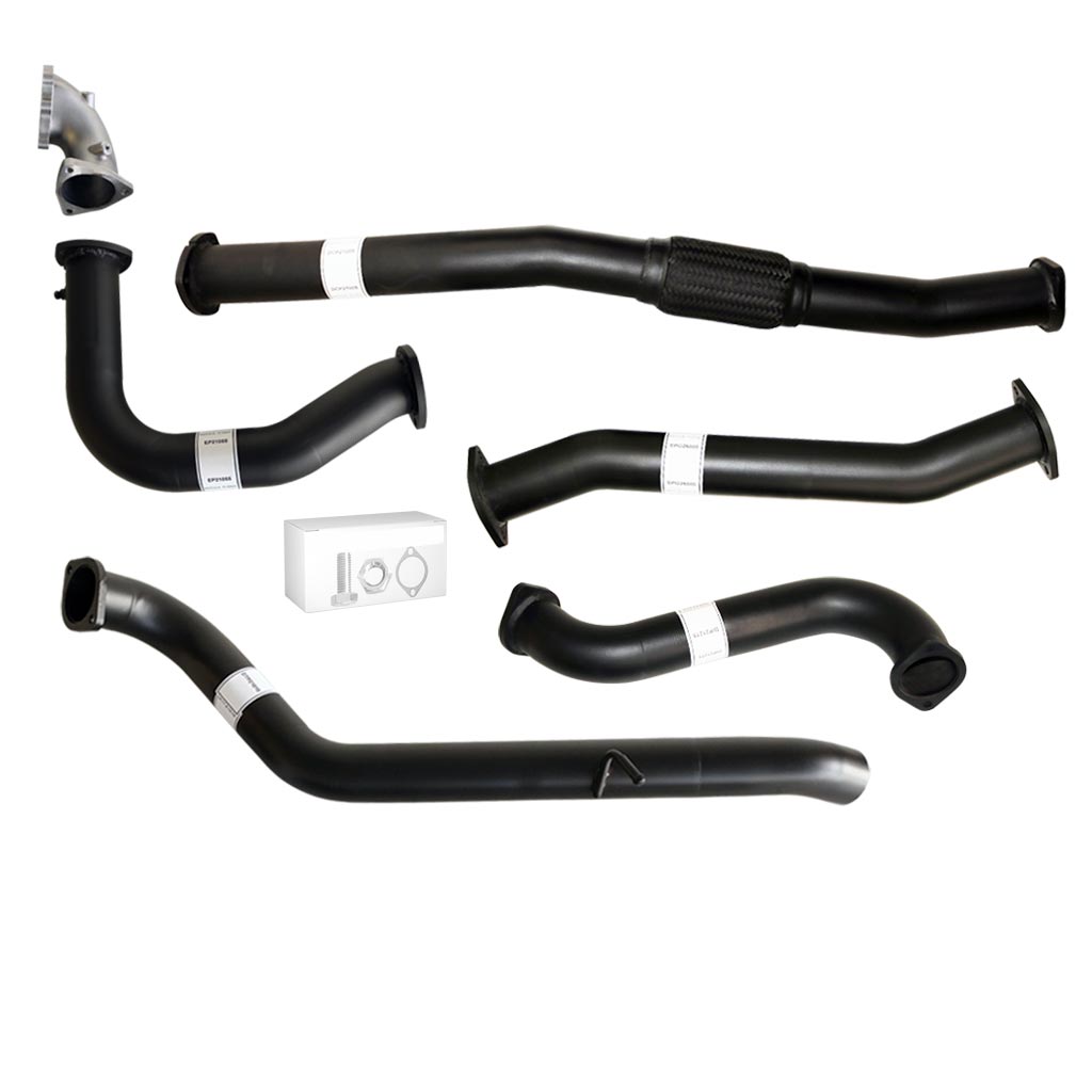 Nissan Patrol Y61 GU TD42 Wagon 3 Inch Turbo Back Exhaust with Stainless Cast Dump Pipe