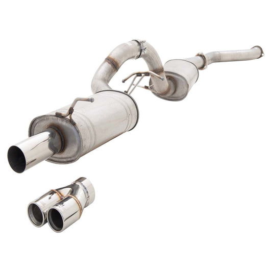 Falcon FG XR6 G6E Turbo Sedan 3.5 Inch Catback Exhaust (Oe Cat Only) - Raw 409